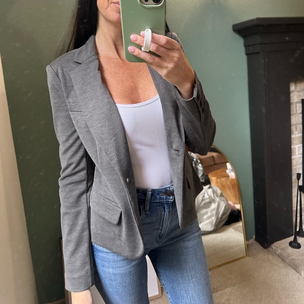 Grey professional blazer